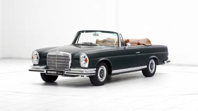 Las restauraciones de Brabus Mercedes 280 SE 3.5