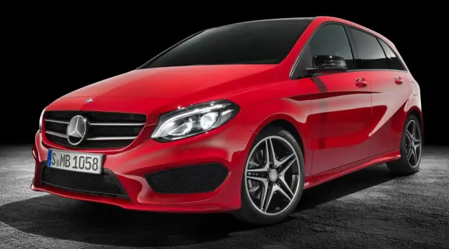 Mercedes Clase B Electric Drive delantera