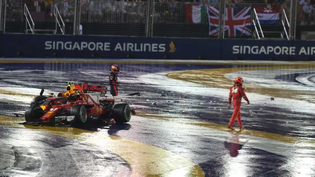 Cero puntos para Verstappen y Räikkönen