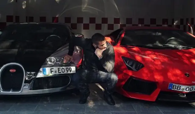 impresionante garaje benzema mercedes lamborghini