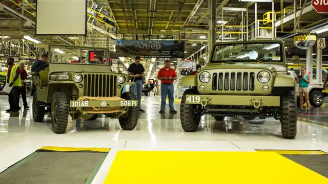 Jeep Wrangler 75th Salute familia