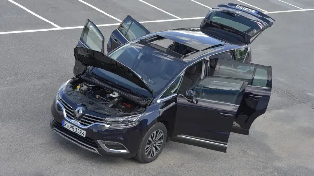 Renault Espace 2015 puertas abiertas