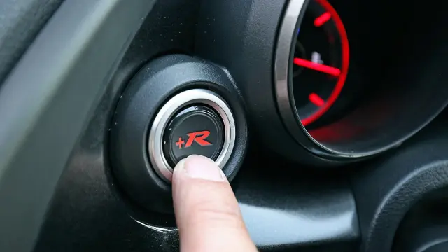 Honda Civic Type R relojes botón