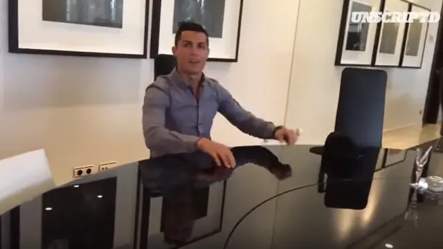 mesa comedor cristiano ronaldo