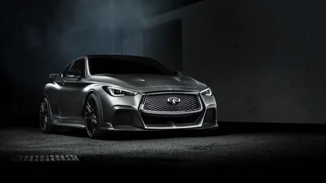 Infiniti Q60 Black S frontal