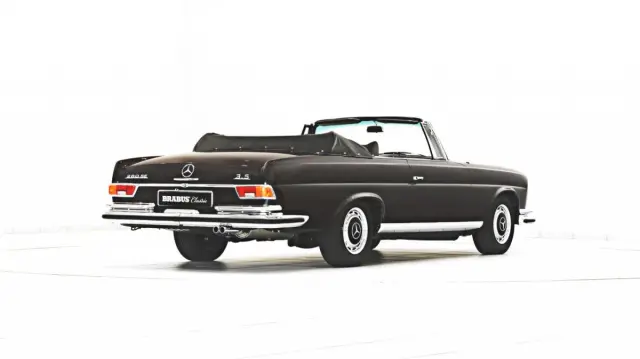 Las restauraciones de Brabus Mercedes 280 SE 3.5