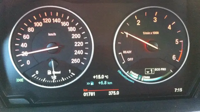 BMW 116 EfficientDynamics Edition 2015 relojes