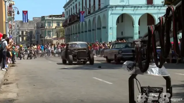 fast & furious 8 rodaje cuba carrera
