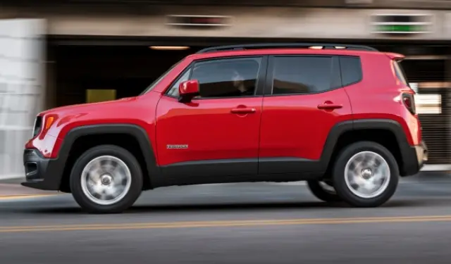 Lateral del Jeep Renegade