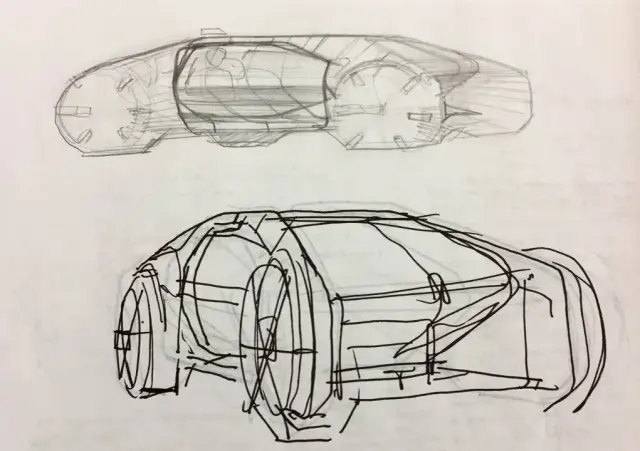 Boceto Renault EZ-GO
