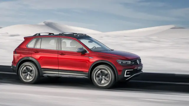 Prototipos más espectaculares Salón de Detroit 2016 Volkswagen Tiguan GTE Active concept