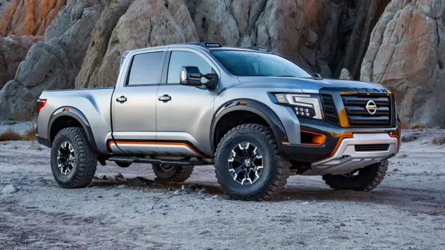 Prototipos más espectaculares Salón de Detroit 2016 Nissan Titan Warrior Concept
