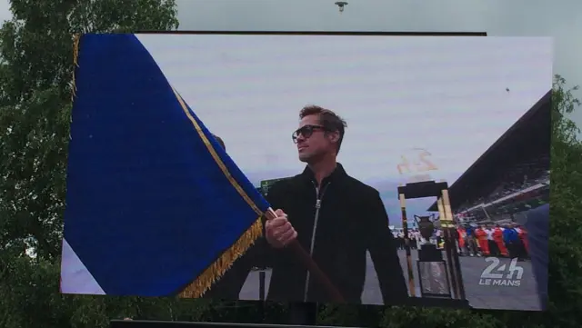 24 horas de Le Mans 2016, Brad Pitt