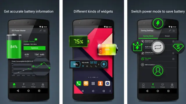 Go Battery Saver apps alargar bateria