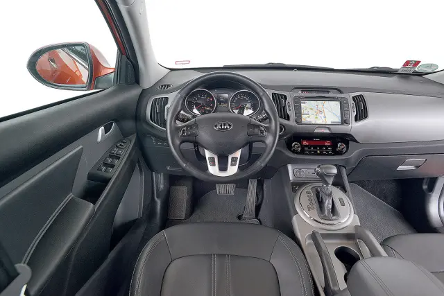 Interior del Kia Sportage 2.0 CRDi AWD
