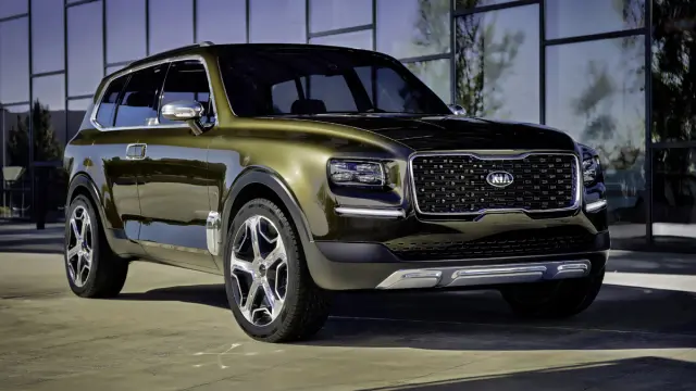 Prototipos más espectaculares Salón de Detroit 2016 Kia Telluride