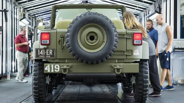 Jeep Wrangler 75th Salute trasera