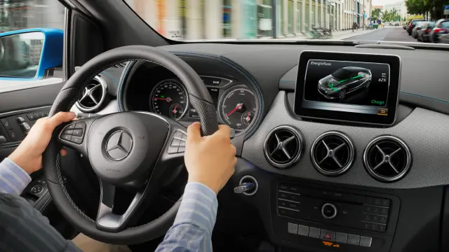 Mercedes Clase B Electric Drive interior