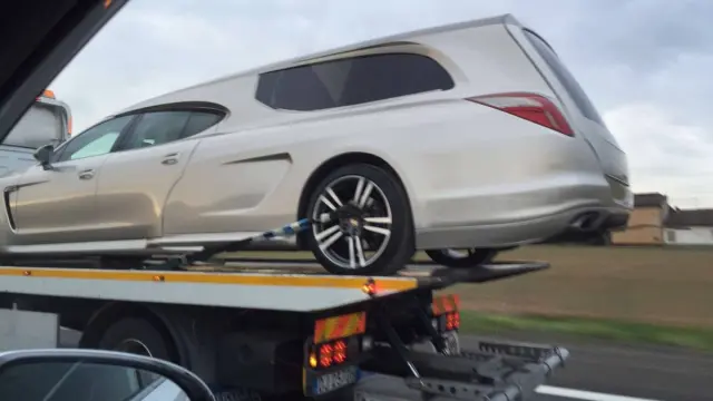 Porsche Panamera coche fúnebre