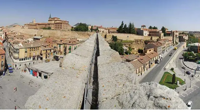 El canal del Acueducto de Segovia
