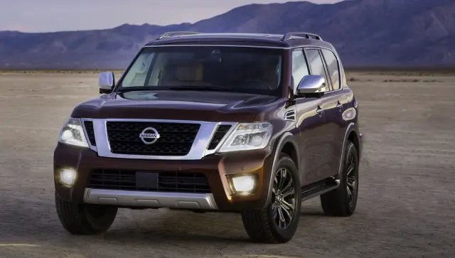 Nissan Armada 2017 frontal