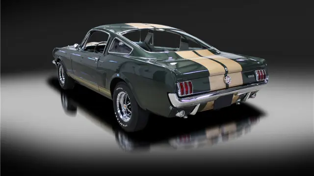 Shelby Mustang GT350-H de 1966 zaga