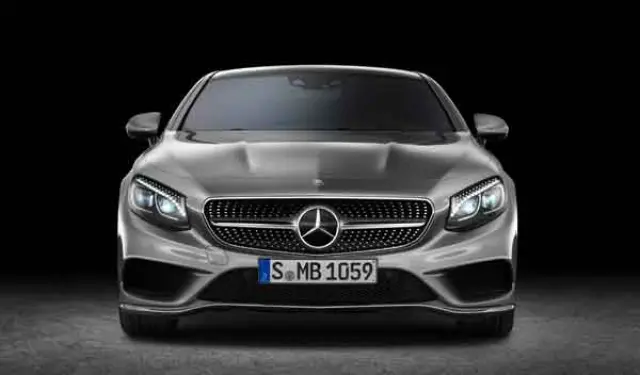 Mercedes Clase S Coupé frontal