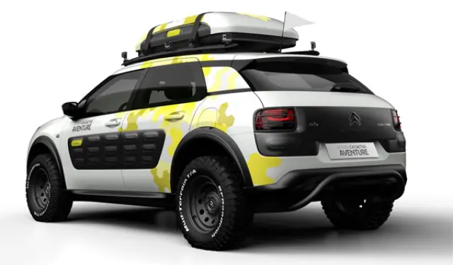 Citroën C4 Cactus Aventure trasera