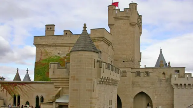 Castillo de Olite, en Navarra