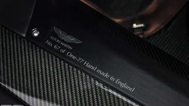 Aston Martin One-77 detalle