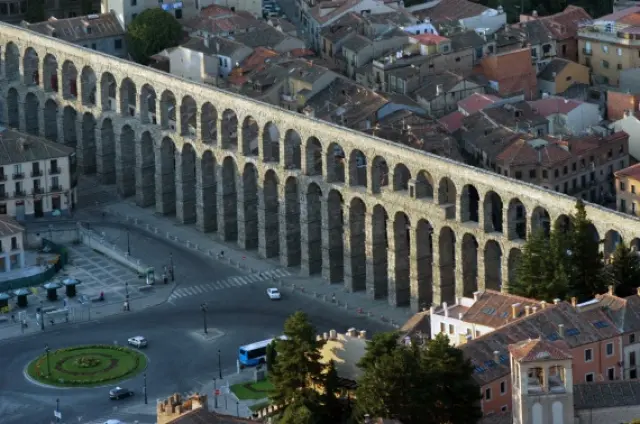 Vistas del Acueducto de Segovia