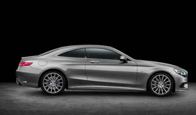 Mercedes Clase S Coupé lateral