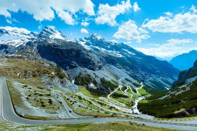 Paso de Stelvio, Italia