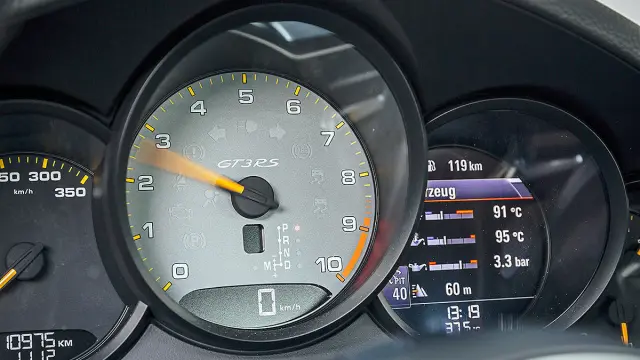 Prueba radical: Porsche 911 GT3 RS relojes