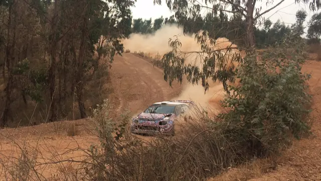 El motor del C3 WRC 2017 suena de forma impresionante.