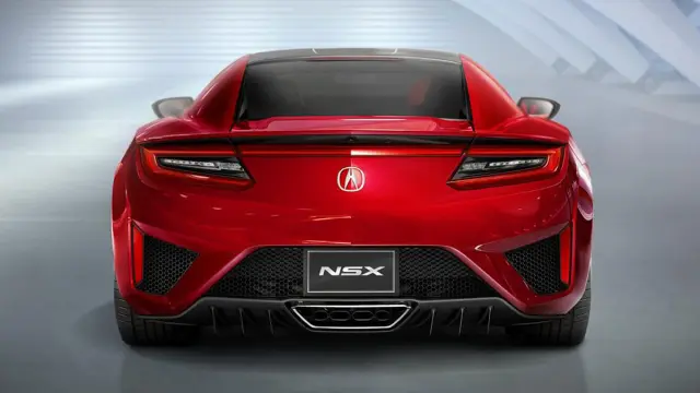 Honda NSX 2015 trasera