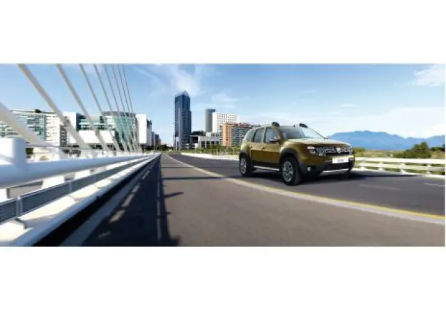 Dacia Duster 2016 frontal