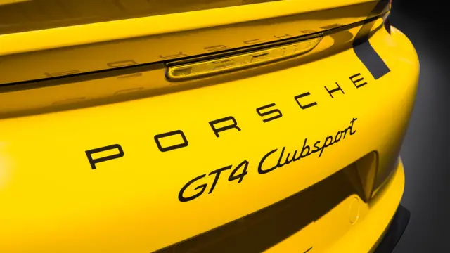 Porsche Cayman GT4 Clubsport detalle