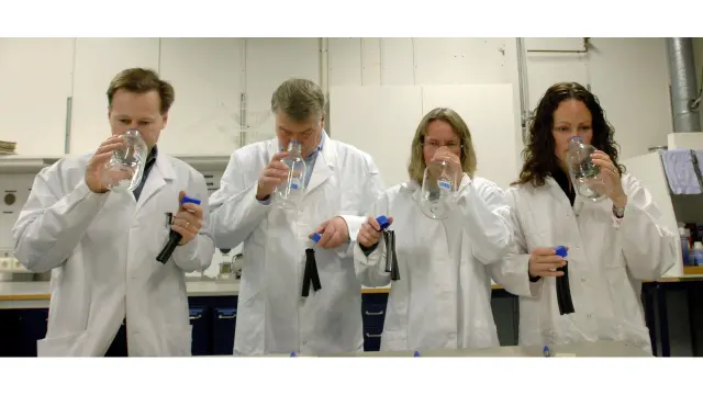 Imagen del equipo especial 'The Noses' (Las narices) de Volvo.