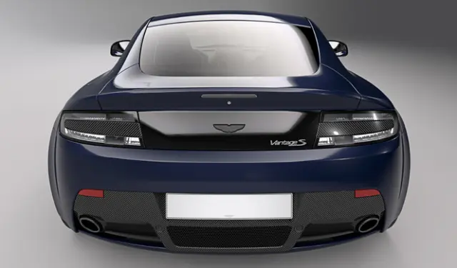 Aston Martin Vantage Red Bull Racing Edition trasera