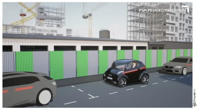 estacionamiento coche autónomo PSA