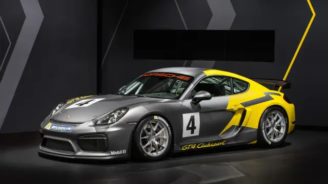 Porsche Cayman GT4 Clubsport frontal