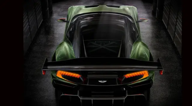 Aston Martin Vulcan techo