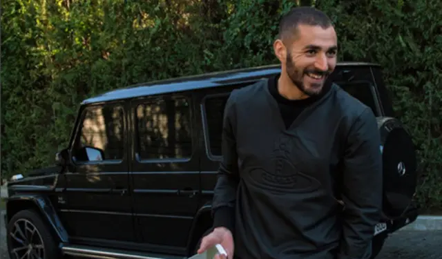 impresionante garaje benzema mercedes