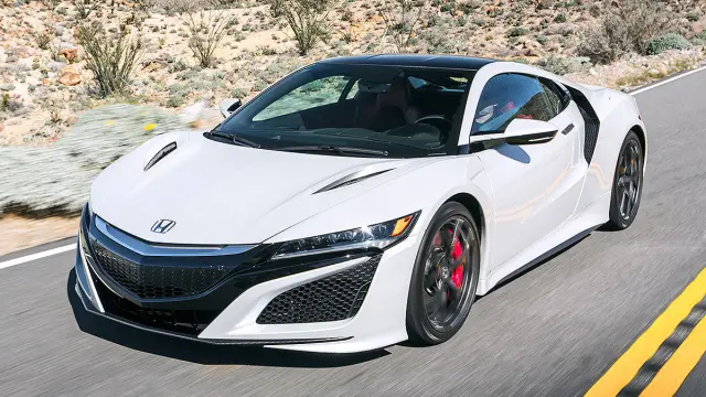 Honda NSX 2016 frontal morro