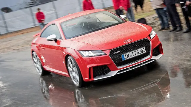 Prueba: Audi TT RS 2016 circuito boxes dinámica