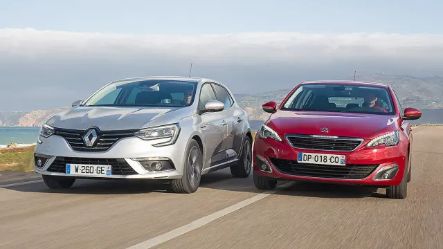 Primer cara a cara: Renault Mégane vs Peugeot 308