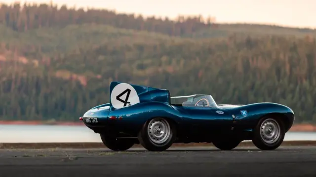 Jaguar D-Type 1955 lateral trasera