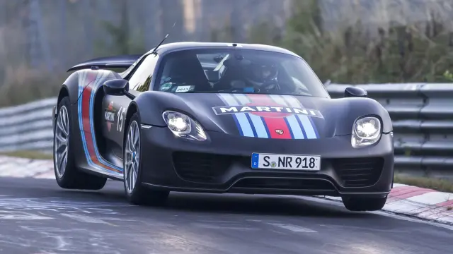 cinco hibridos mas rapidos Porsche 918 Spyder