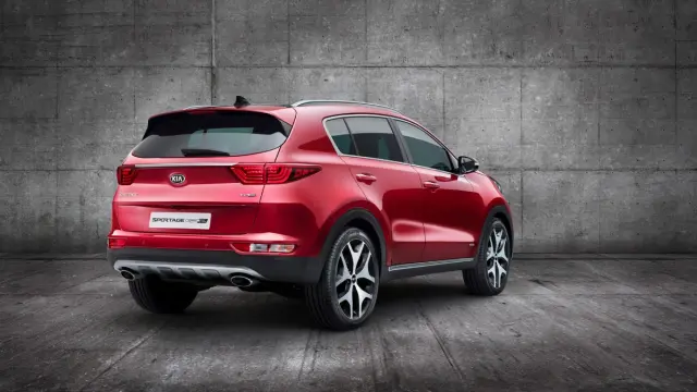 Kia Sportage 2016 trasera